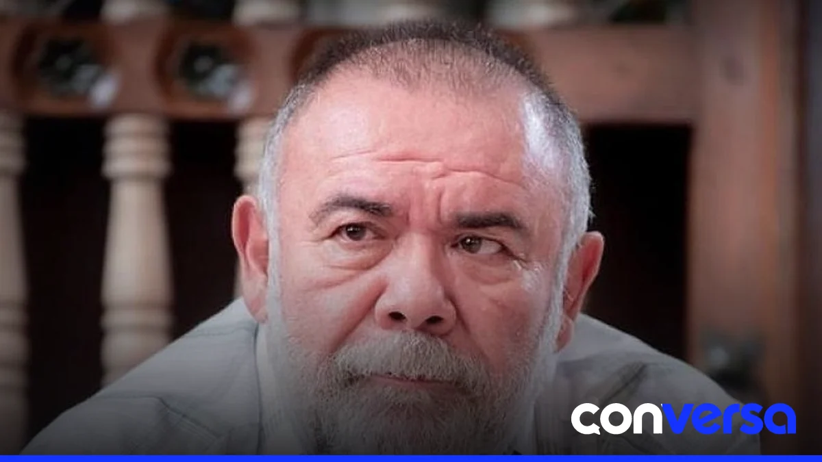 Actor mexicano Jesús Ochoa en una función teatral en el Estado de México.