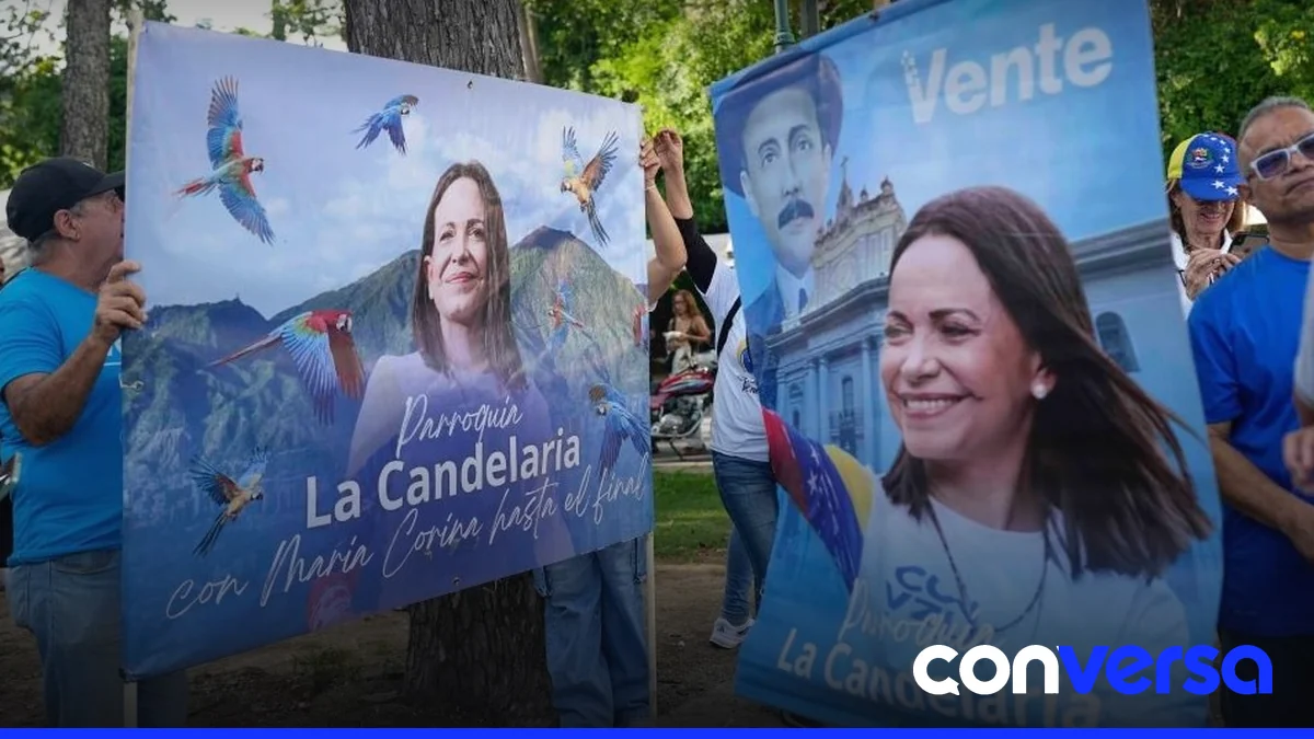 María Corina Machado llega a Venezuela tras más de 10 meses en el exilio.