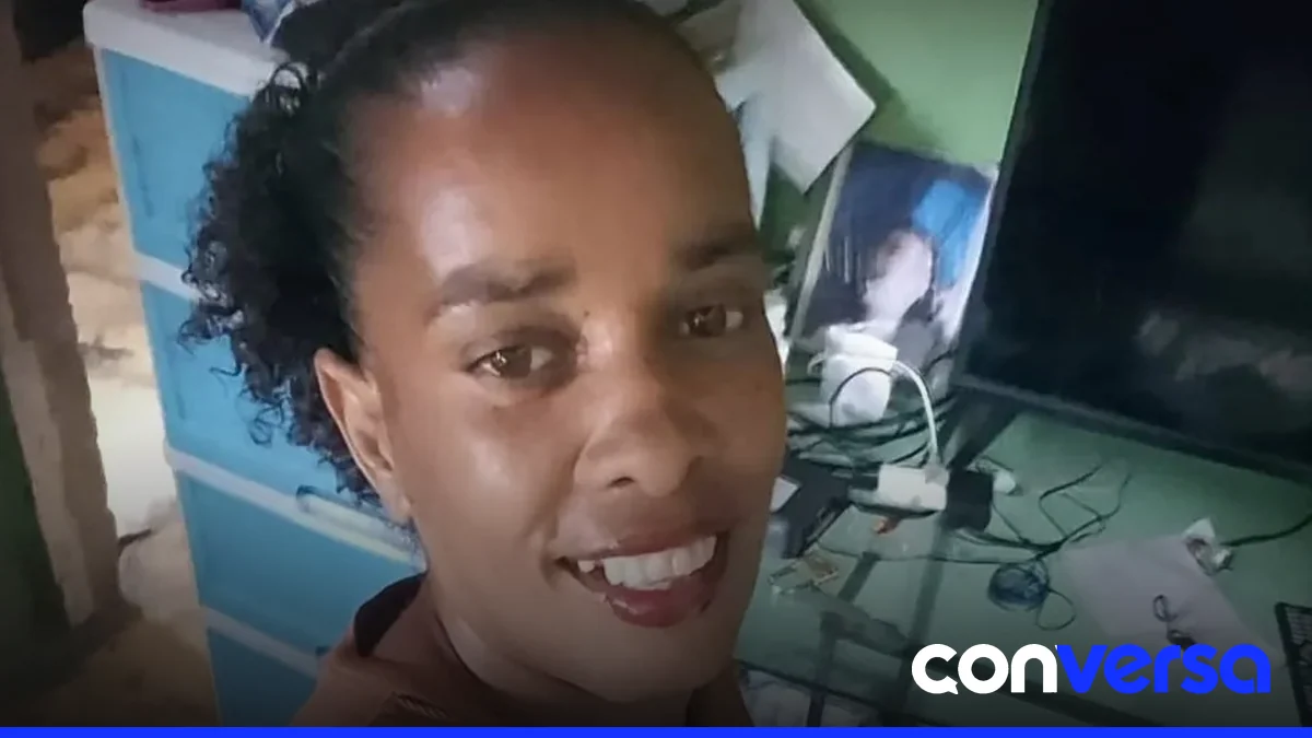 Familiares de la mujer desaparecida realizan una búsqueda en la zona de Samaná.