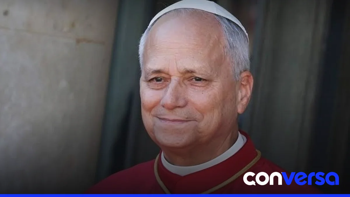 Imagen del papa León XIV en el Policlínico Gemelli durante su recuperación médica.