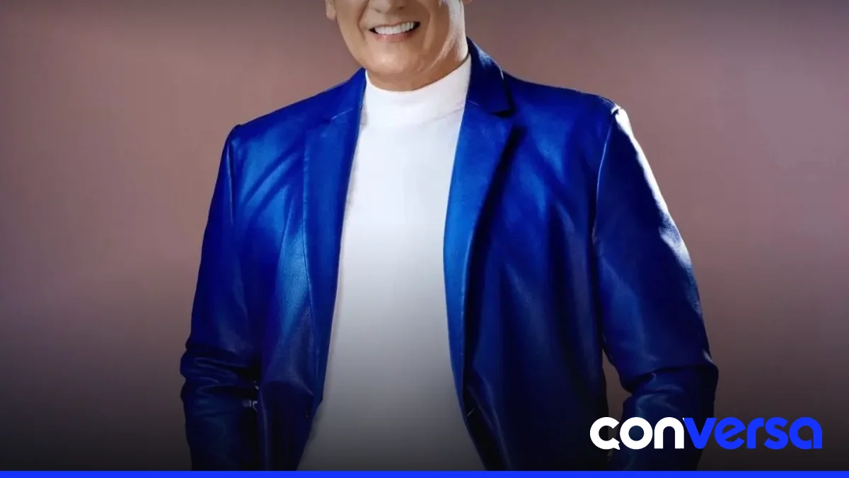 Eddy Herrera y Elder Dayán en una grabación de su colaboración musical 'La Corriente'.