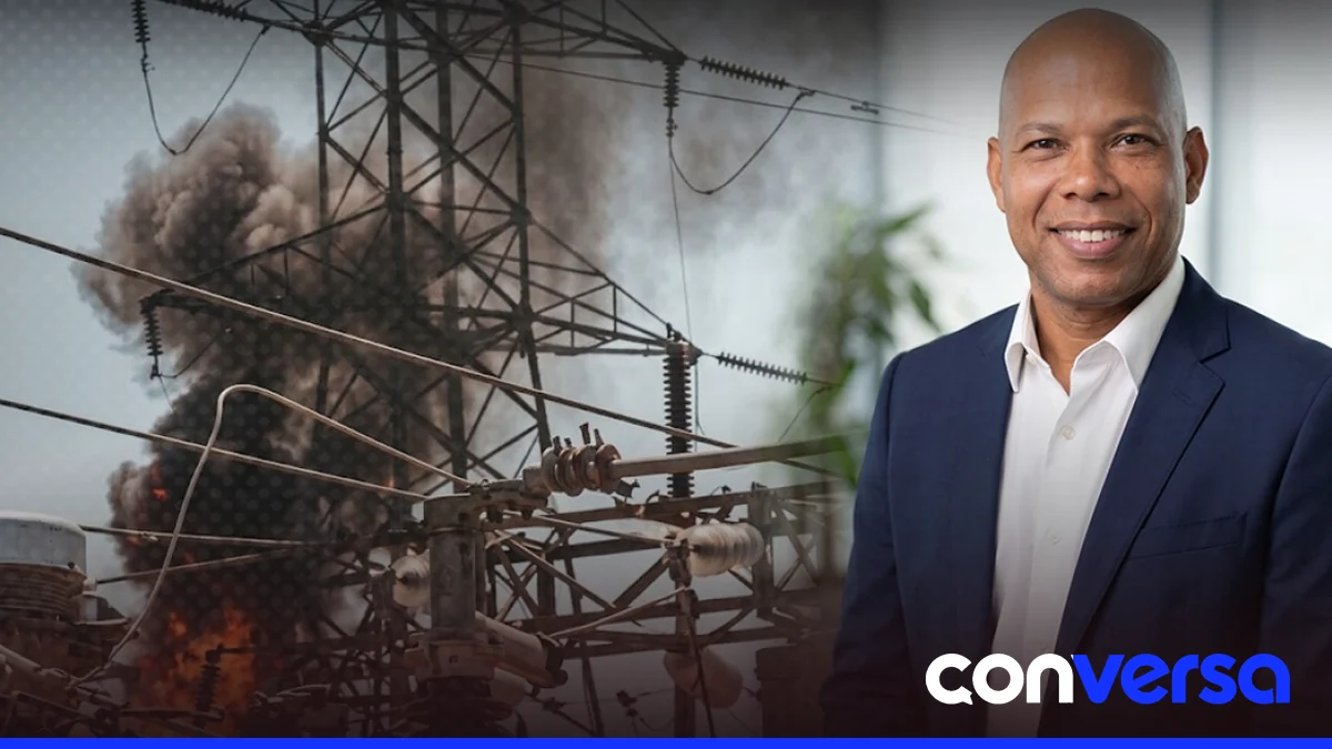Imagen de una red eléctrica en Santo Domingo.