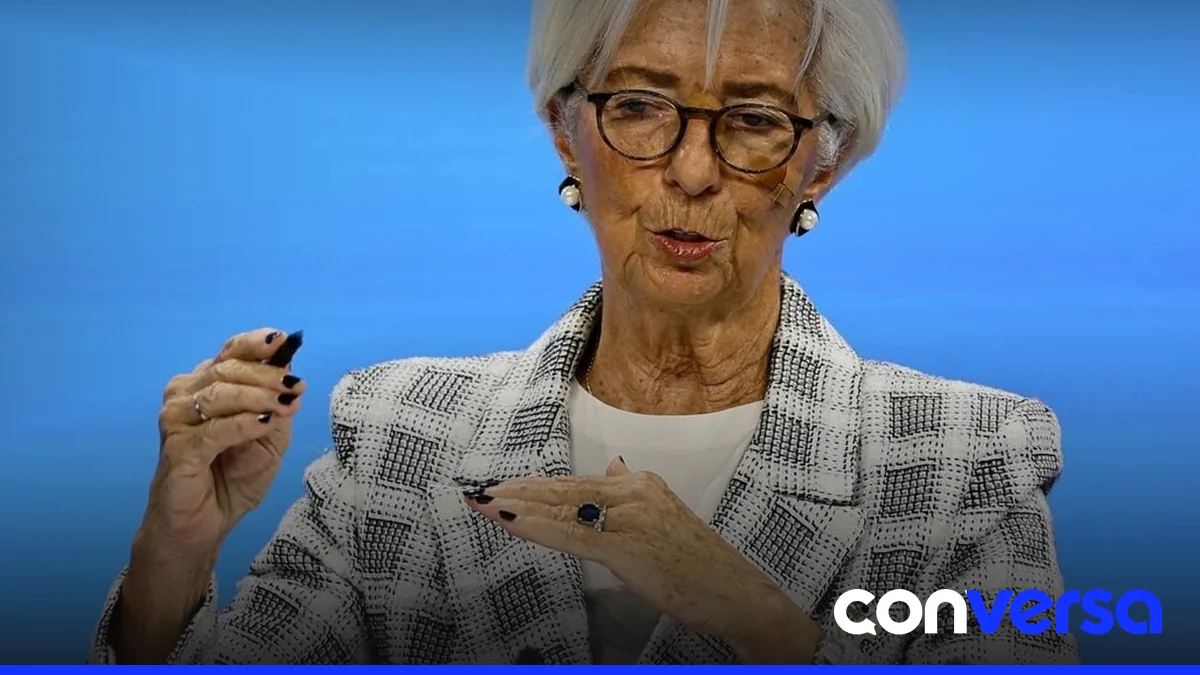 Christine Lagarde, presidenta del Banco Central Europeo, anunció su renuncia para participar en las elecciones presidenciales de Francia.