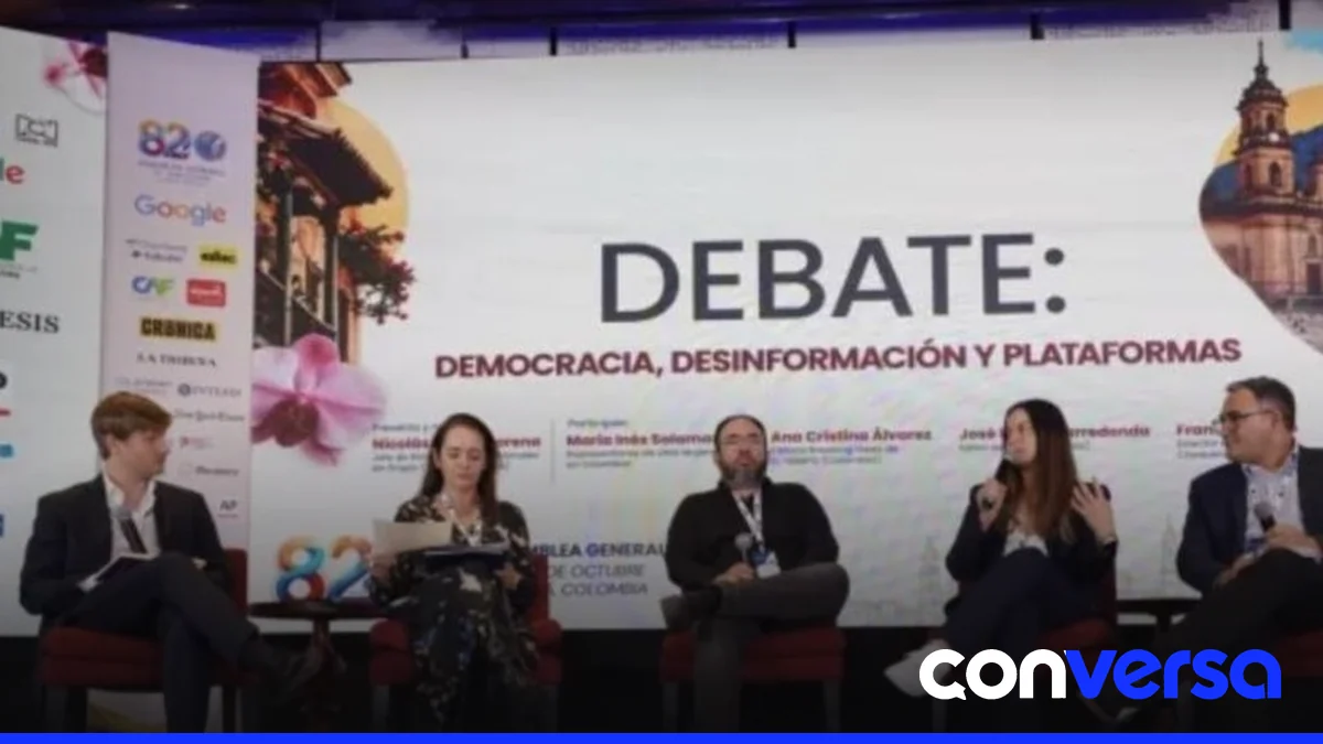 Fotografía de la 82ª edición de la Asamblea General de la Sociedad Interamericana de Prensa (SIP).