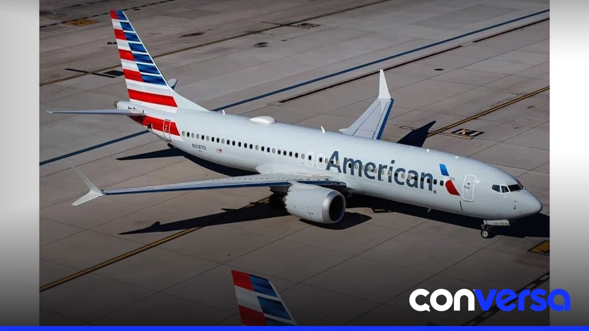 Foto de la oficina de American Airlines en Santo Domingo.