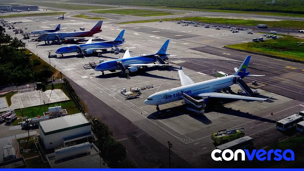 Aeropuertos dominicanos registran aumento en el movimiento de pasajeros durante los primeros nueve meses de 2026.