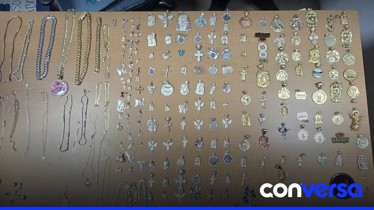 Imagen de una joyería en el municipio de Santiago de los Caballeros.