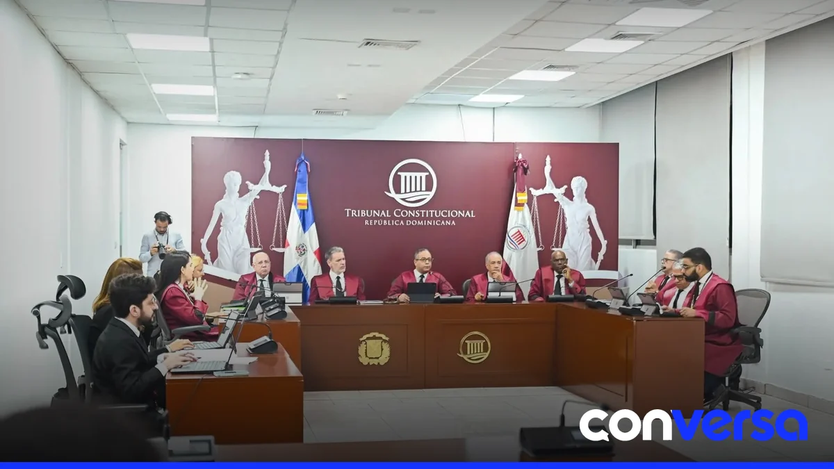 Fiscal Smaily Rodríguez en audiencia ante el Tribunal Constitucional.