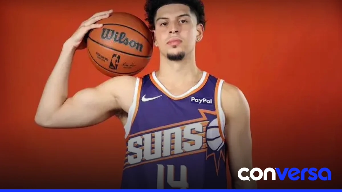 Koby Brea durante un encuentro con los Phoenix Suns.