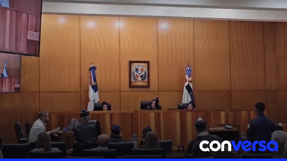 Familiares de las víctimas en la audiencia judicial.