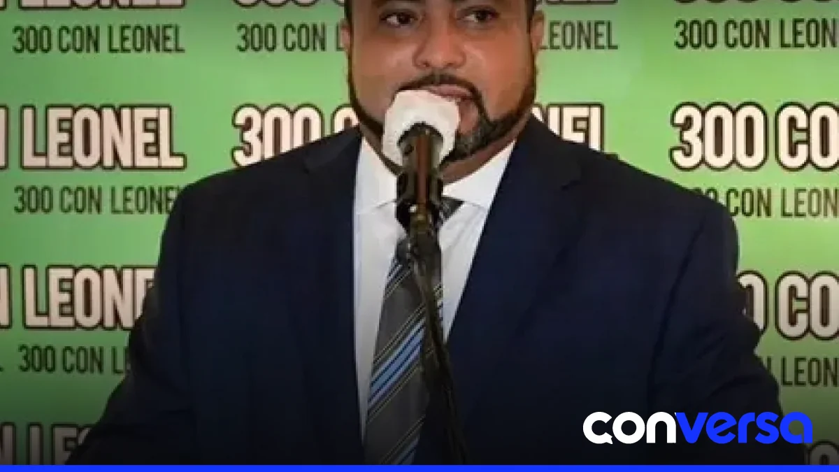 Representantes del 'Proyecto 300 con Leonel' en Nueva York anuncian la campaña electoral para 2028.