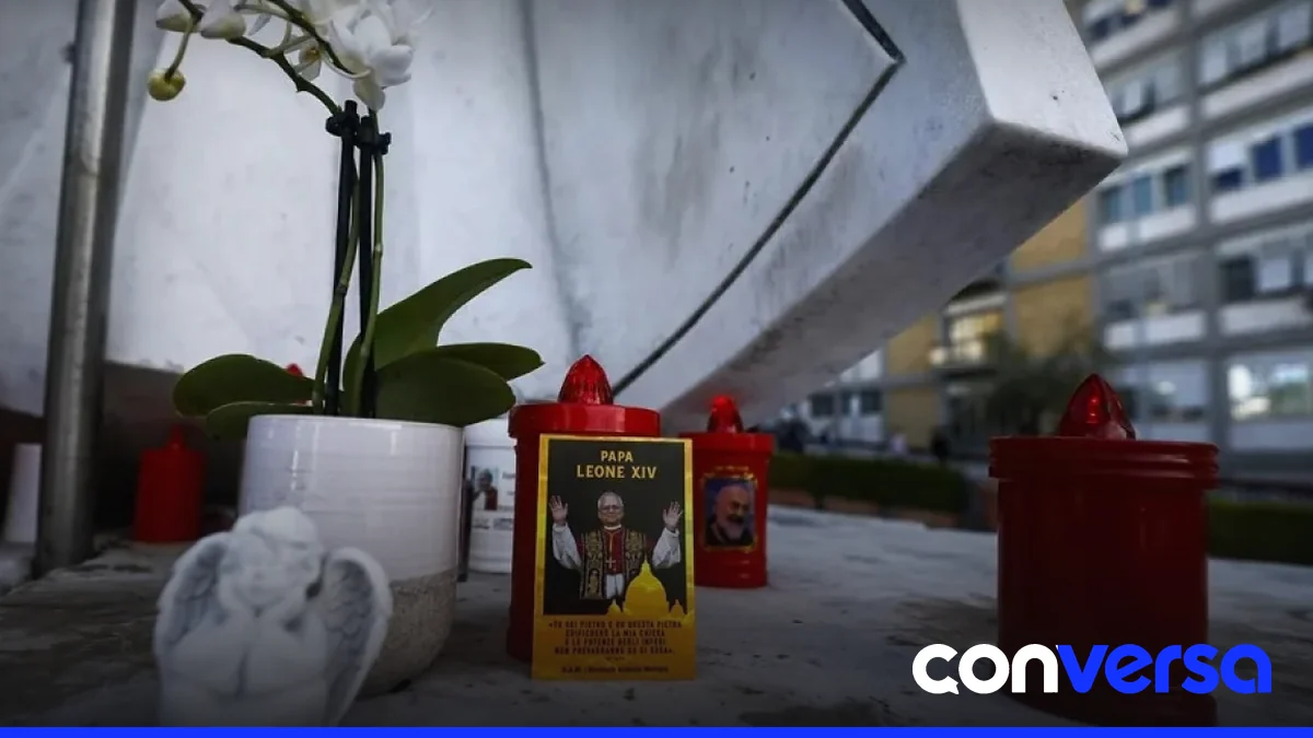 El papa León XIV se recupera en el Policlínico Gemelli de Roma.