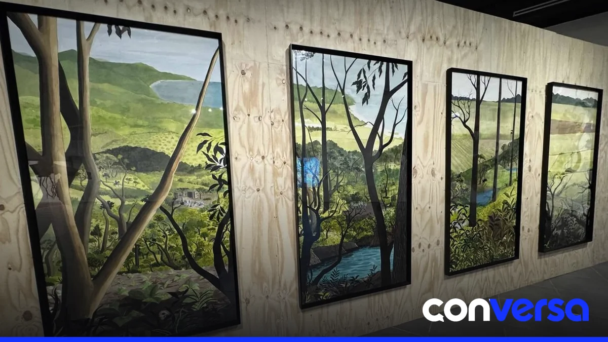 Exposición del 29 Concurso de Arte Eduardo León Jimenes en el Centro León.