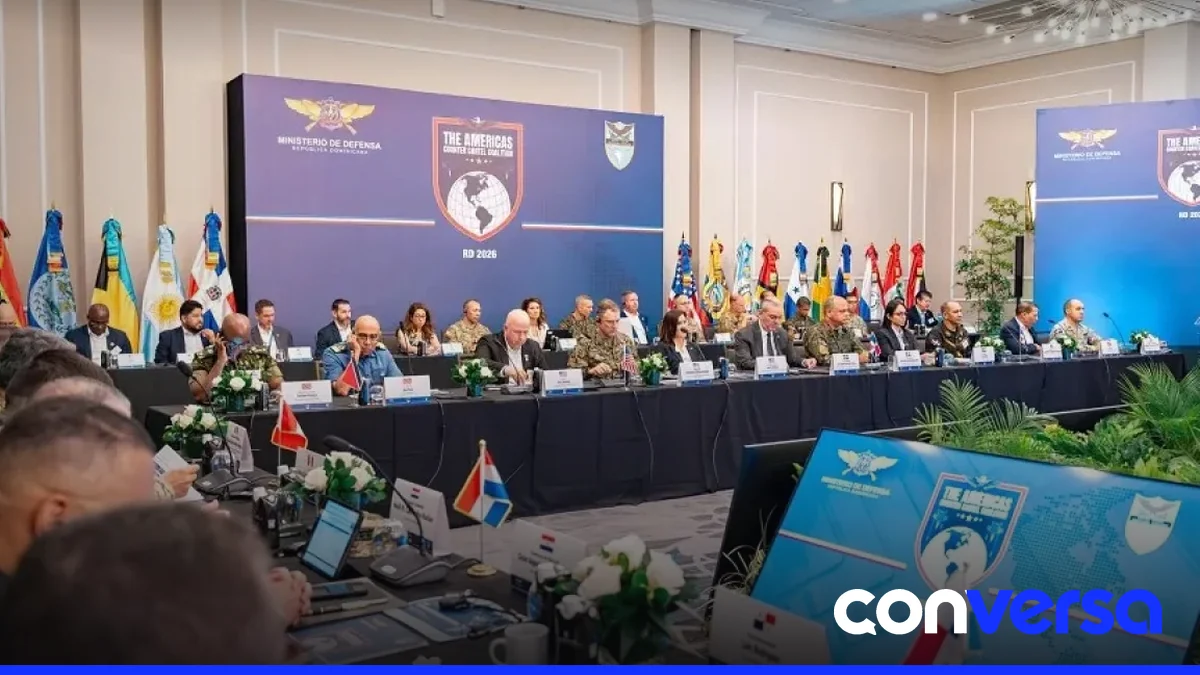 Representantes de 19 países participan en la conferencia sobre lucha contra el crimen organizado en Santo Domingo.