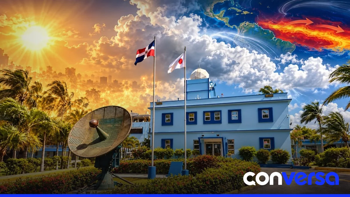 Imagen de un termómetro mostrando temperaturas elevadas en la República Dominicana.