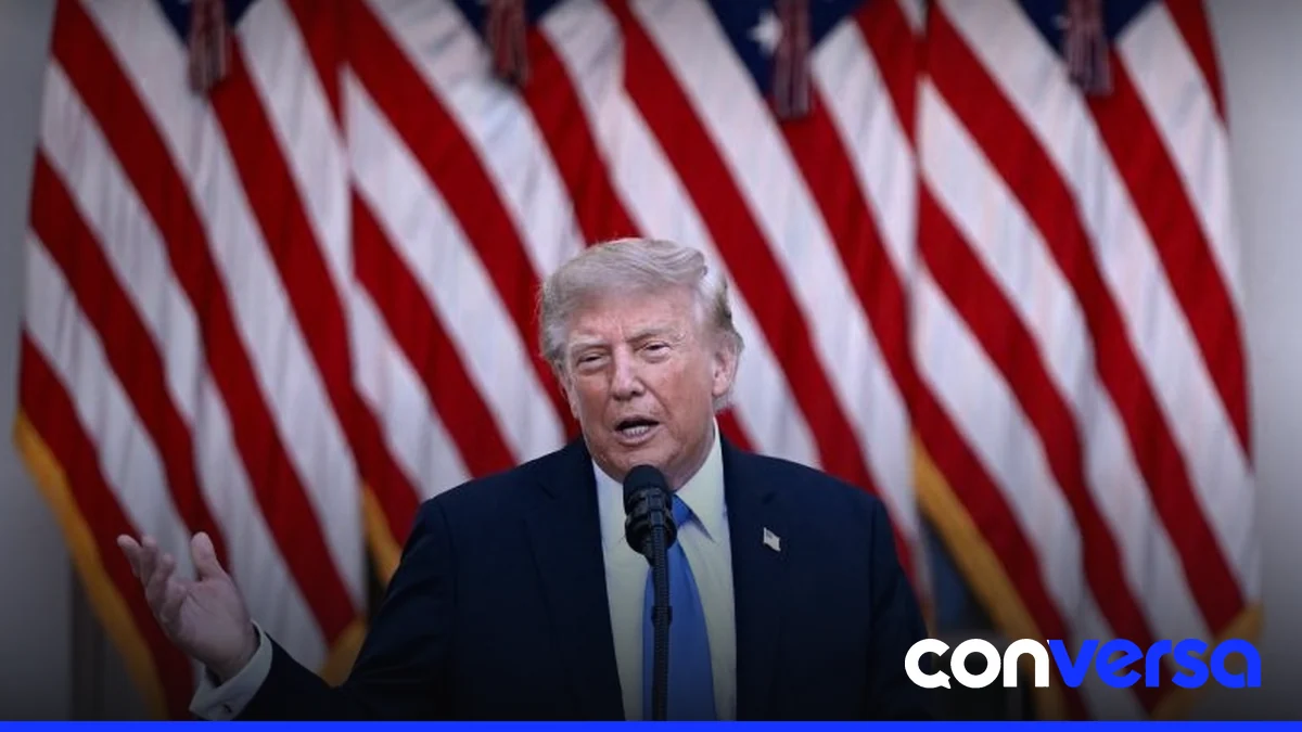 Foto de un mitin electoral de Donald Trump en Florida.