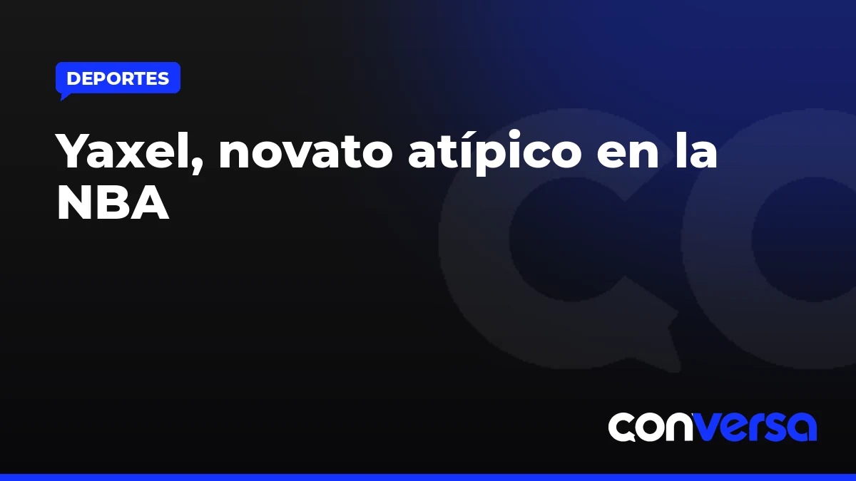 Yaxel, novato atípico en la NBA