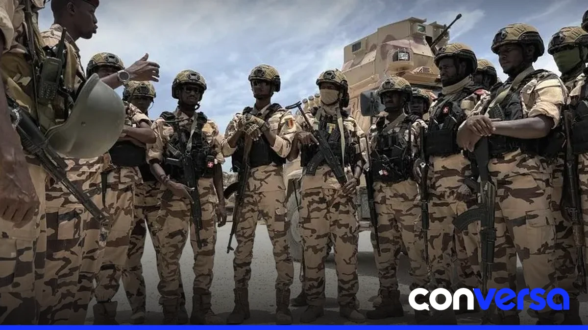 Soldados de la GSF en acción en Puerto Príncipe.