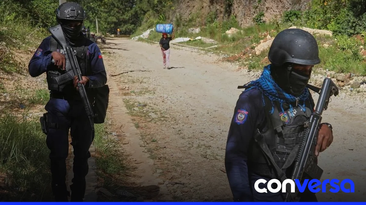 Fuerza de Supresión de Pandillas (GSF) en operación en Haití.