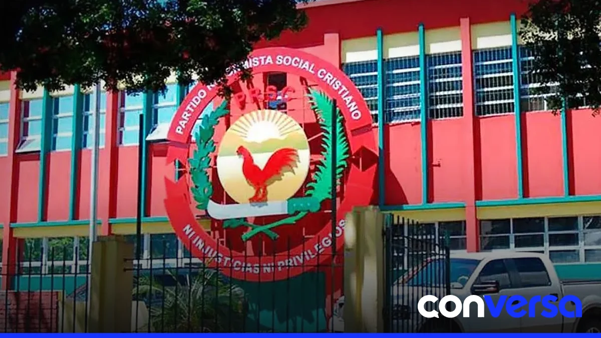 Foto de la sede del PRSC en la avenida Tiradentes.