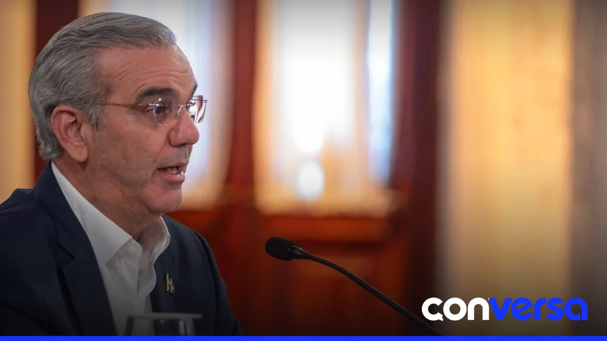 Imagen de la entrega de LA Agenda Semanal donde participó el presidente Luis Abinader.
