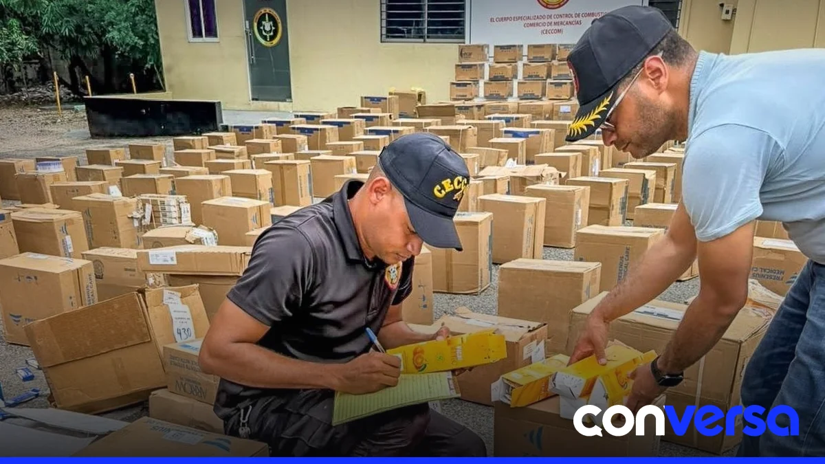 Autoridades incautaron medicamentos falsificados en los sectores Los Tres Ojos y Los Frailes II.