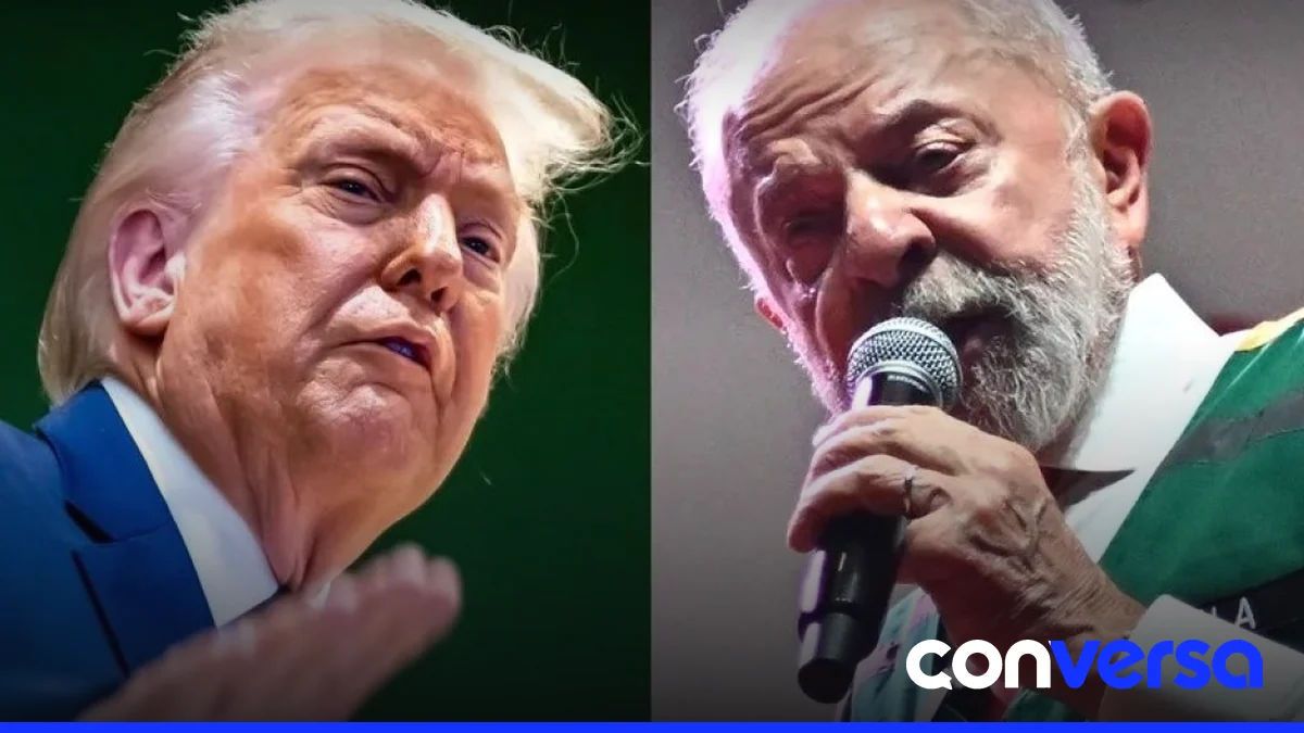 Lula da Silva, candidato presidencial de Brasil, celebra su triunfo en las elecciones.