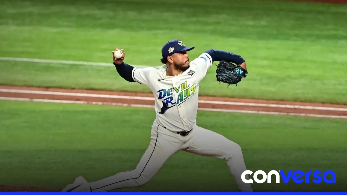 Juego 3 de la Serie Mundial entre los Rays y los Cerveceros en el Tropicana Field.