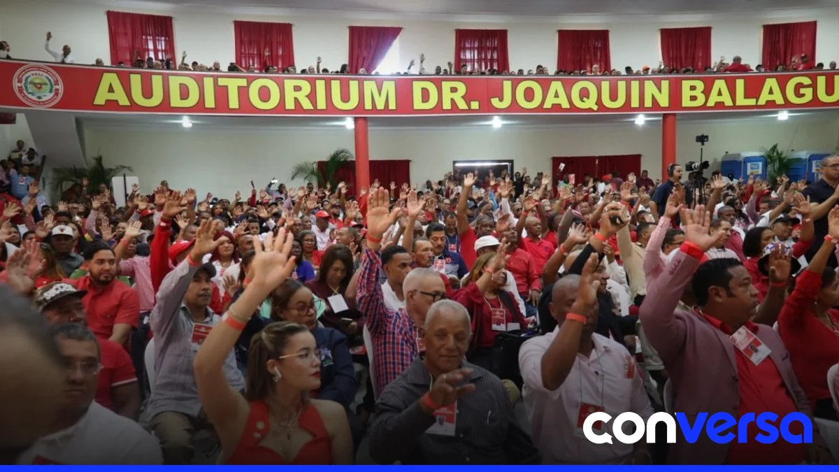 Imagen de la Convención Nacional del PRSC en Santo Domingo.