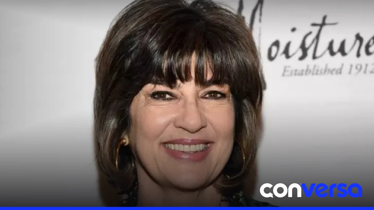 Christiane Amanpour en una cobertura internacional para CNN.