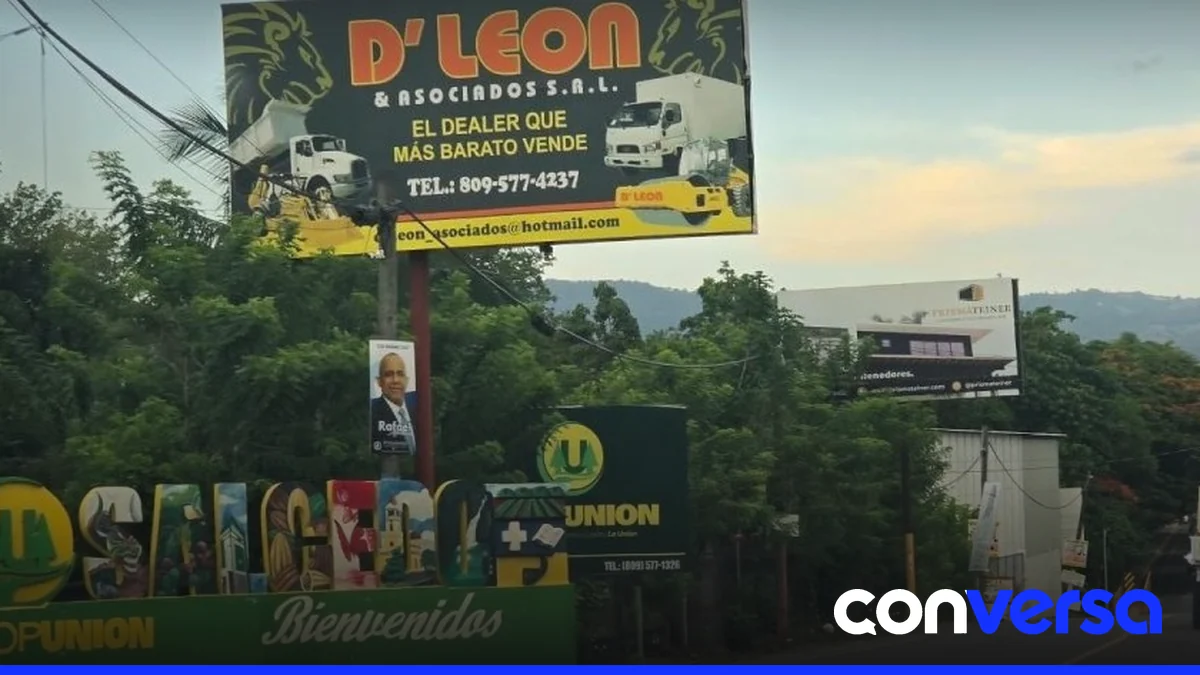 Manifestantes en la ciudad de Salcedo durante la huelga del mes de octubre.