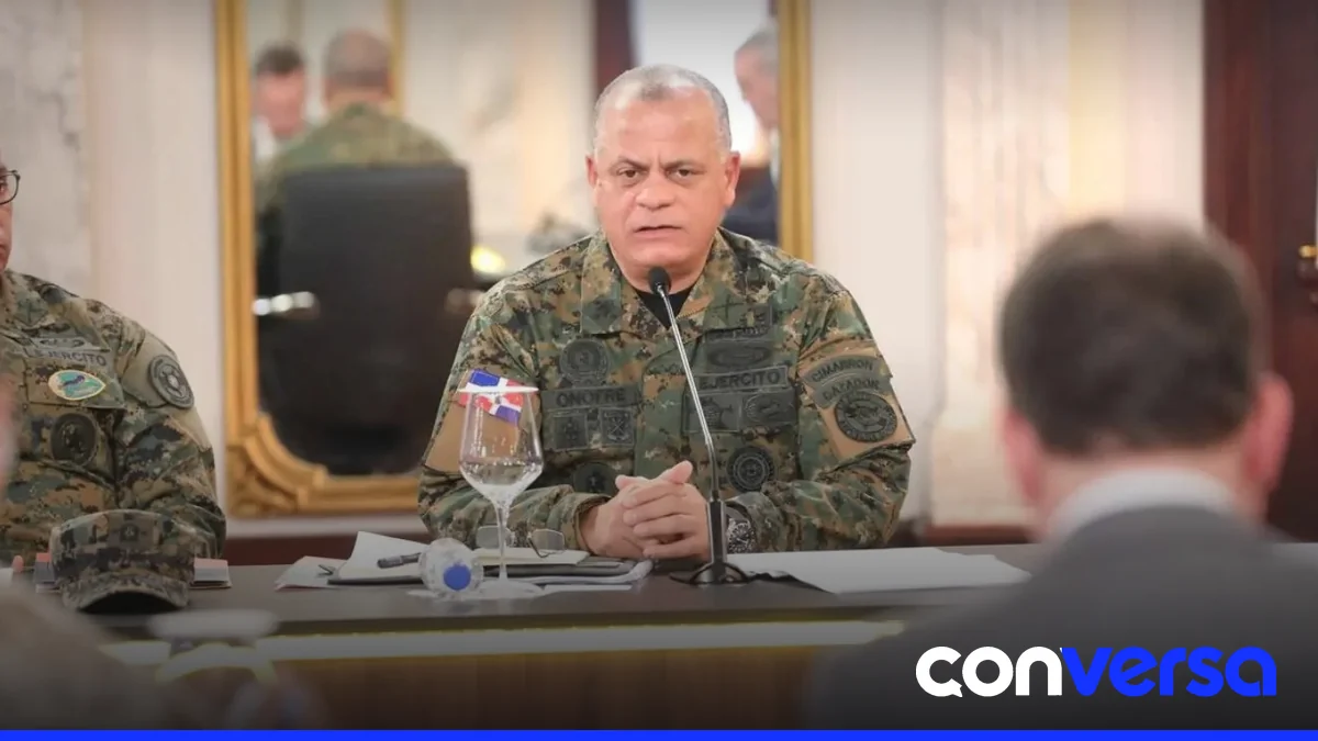 Fuerzas Armadas dominicanas realizan controles en aduanas.
