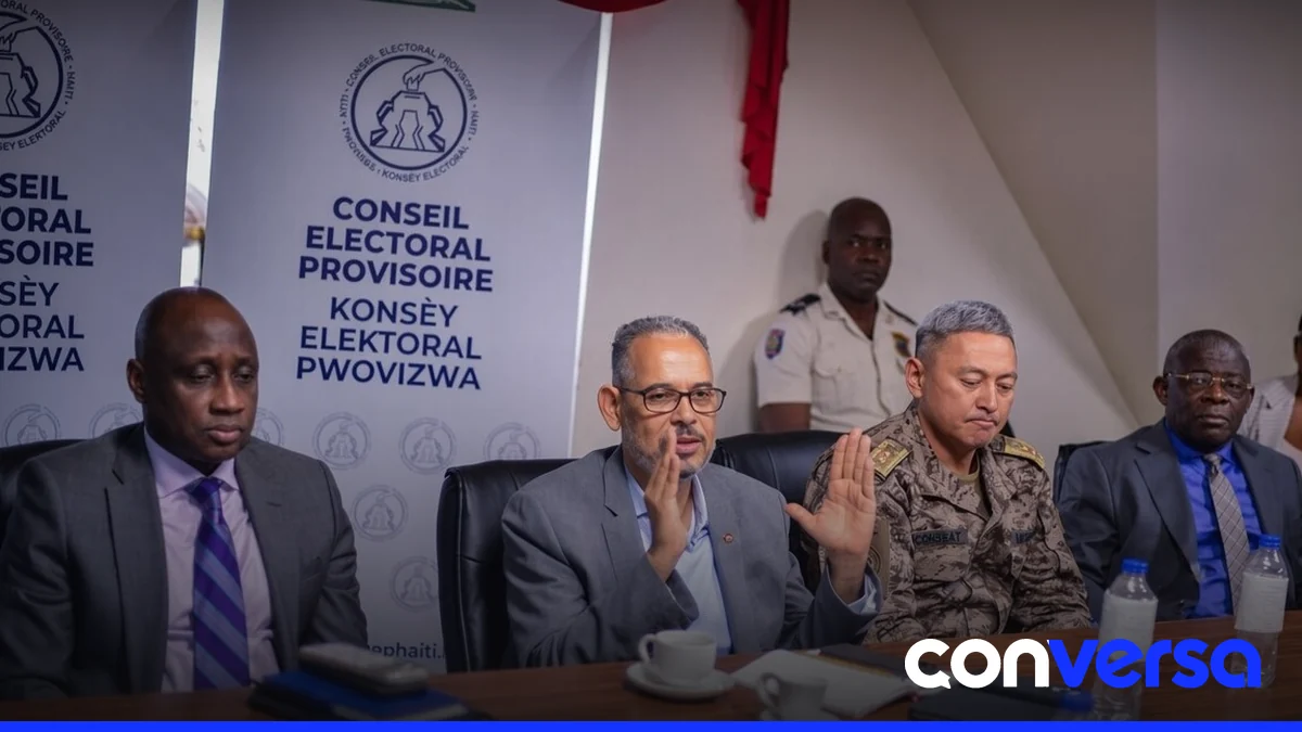 Autoridades haitianas evalúan las condiciones de seguridad para la celebración de elecciones generales.