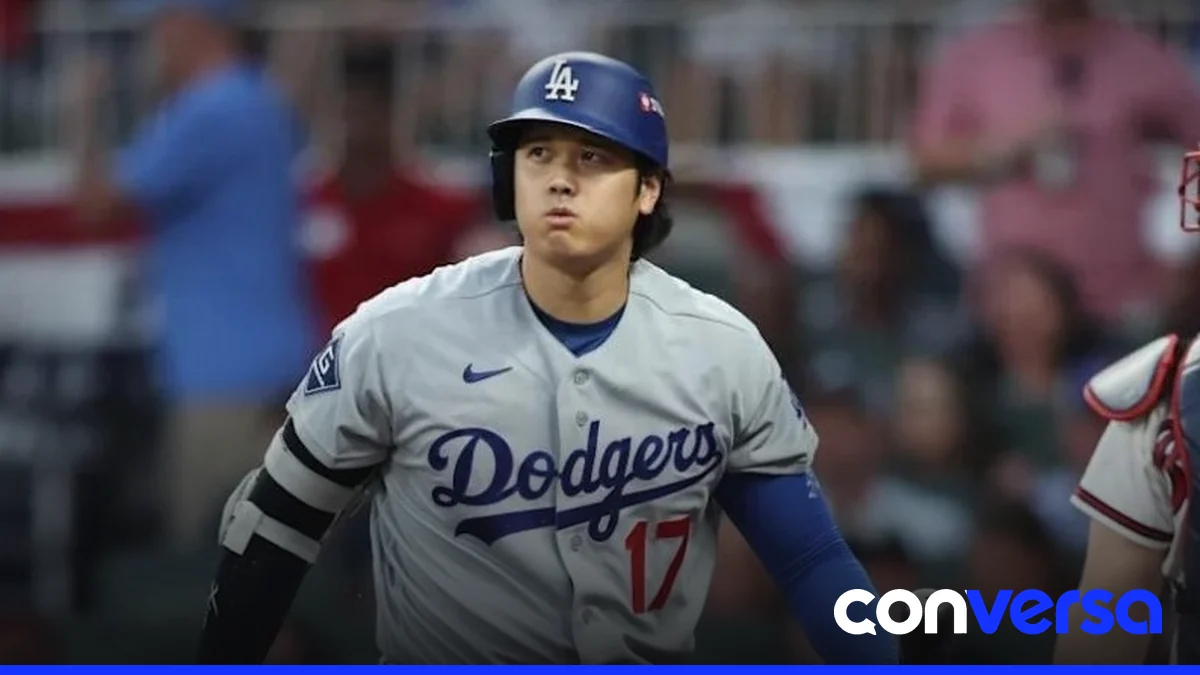Shohei Ohtani en acción durante un partido reciente con los Dodgers.