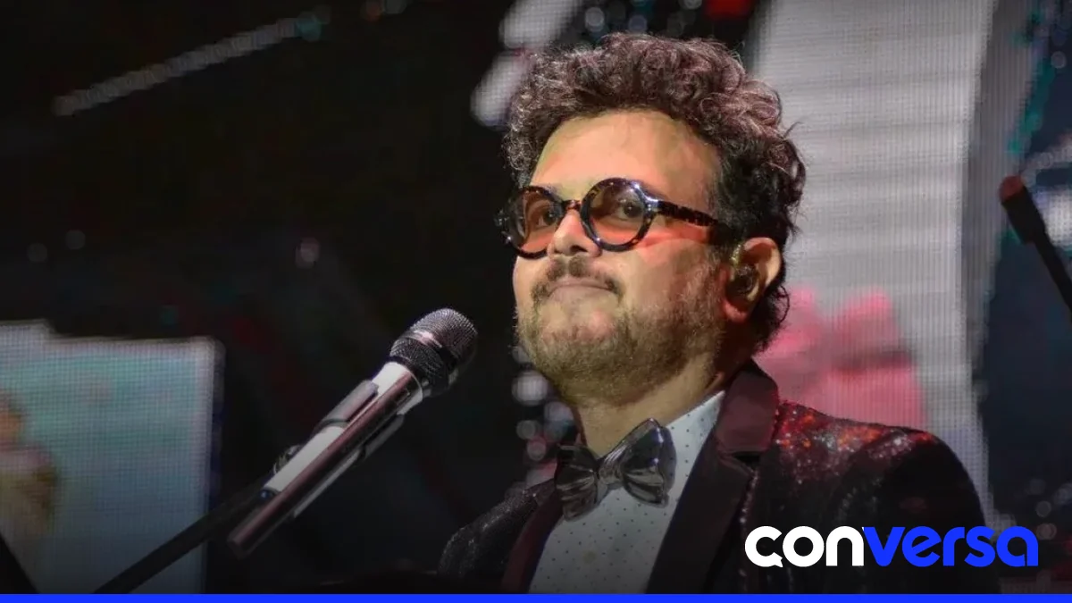 Aleks Syntek en una presentación reciente.