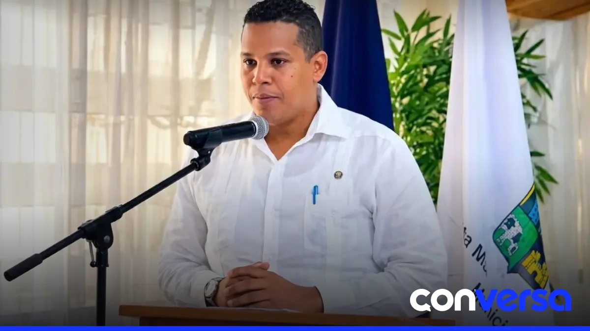 Funcionario municipal detenido en operativo conjunto de la Policía Nacional y el Ministerio Público.