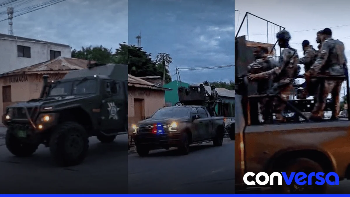 Soldados del Ejército de República Dominicana reforzando la seguridad en la frontera con Haití.