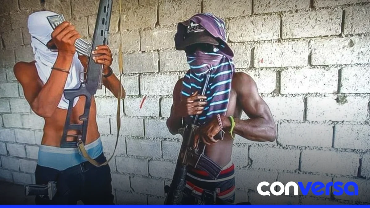 Soldados salvadoreños en operación de seguridad en Haití.