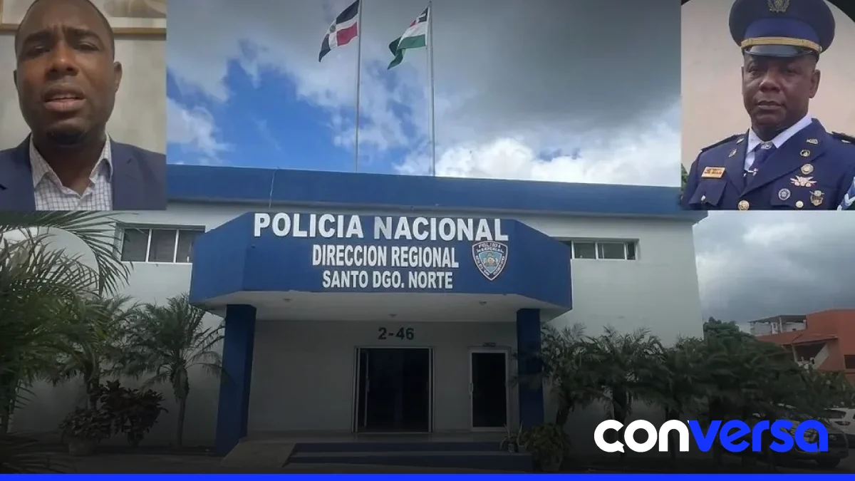 Periodista en una gomera reparando un neumático.