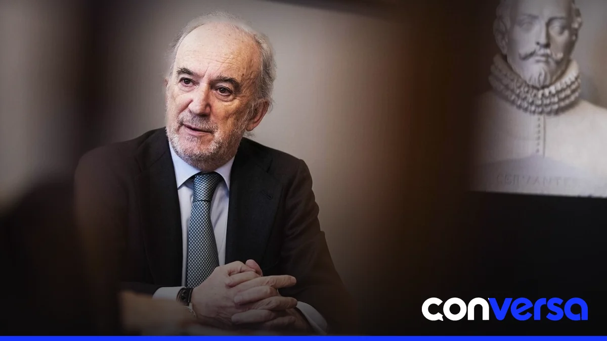 Director de la Real Academia Española, Santiago Muñoz Machado, en la presentación del nuevo diccionario.