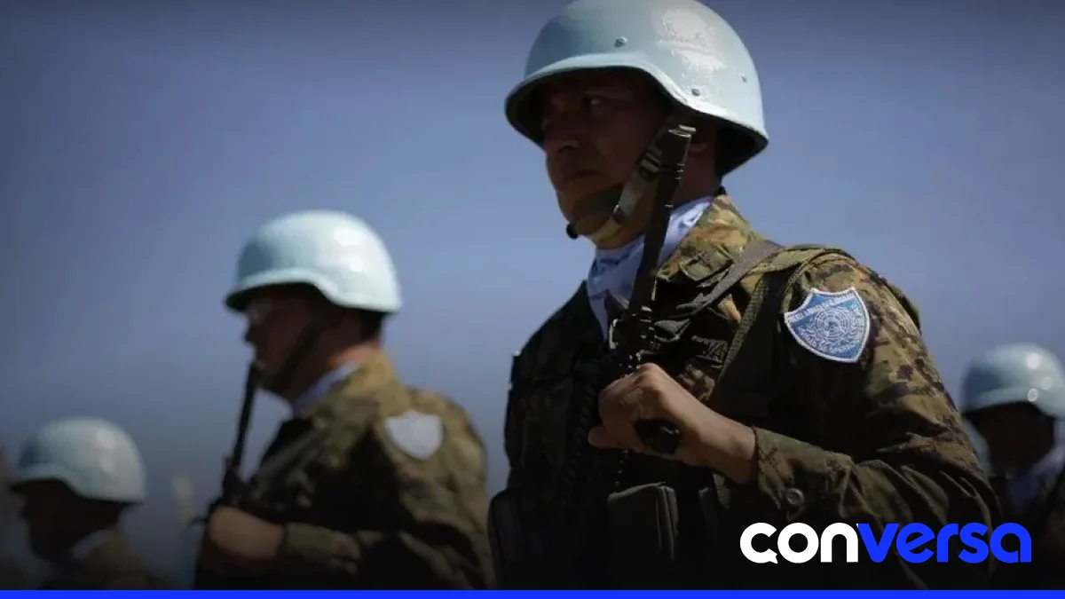 Soldados salvadoreños participan en operaciones de búsqueda en Haití.