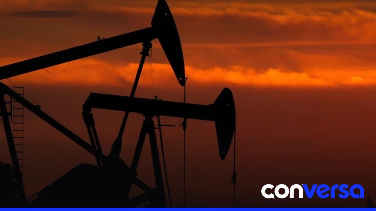 Gráfica que muestra el comportamiento de los precios del petróleo en la semana.