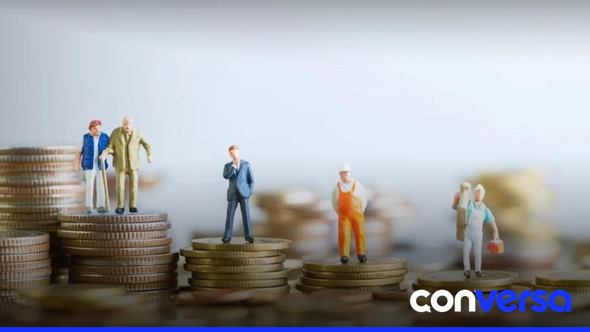 Representación simbólica de la crisis económica global y la presión sobre los países en austeridad.