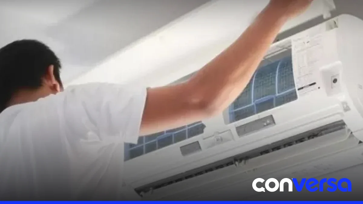 Hogares con aire acondicionado en una zona urbana de Santo Domingo.