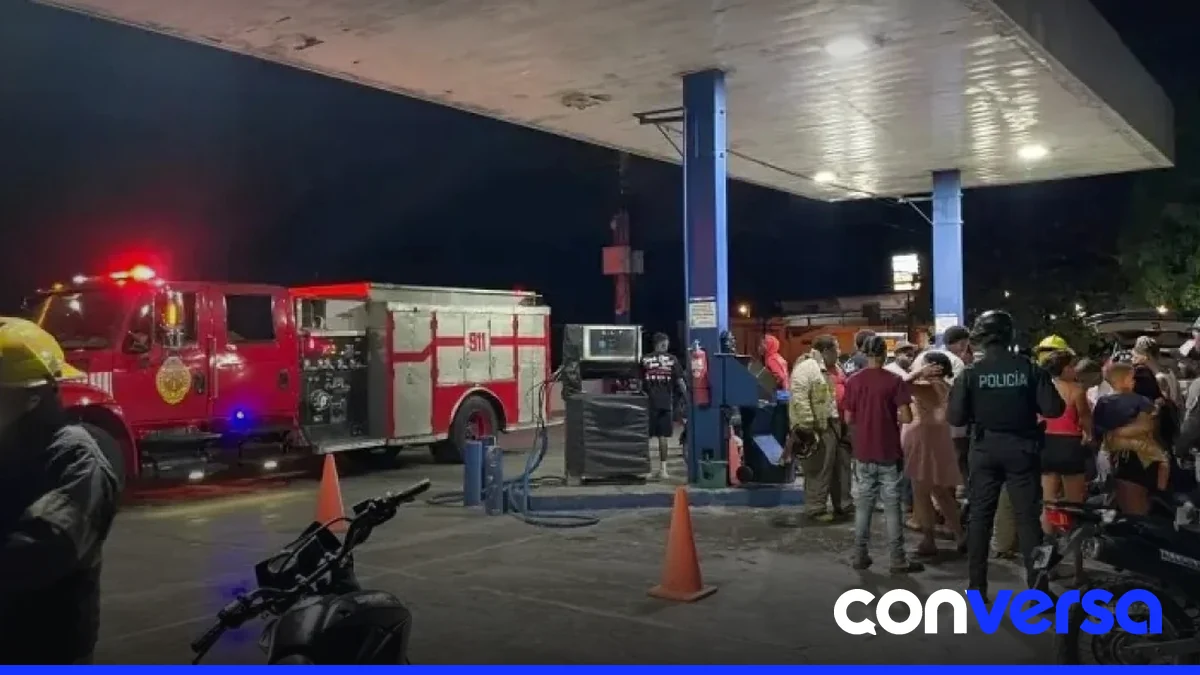 Imagen de una planta envasadora de gas en Puerto Plata.