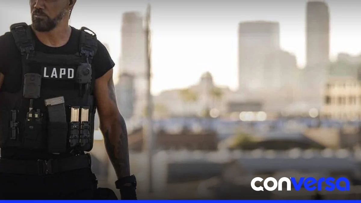 Shemar Moore en una escena de la serie 'S.W.A.T. Exiles'.