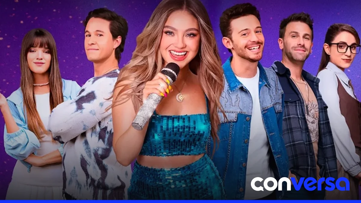 Imagen del escenario del Óvalo de la Feria Ganadera donde se presentará el concierto de Soy Luna.