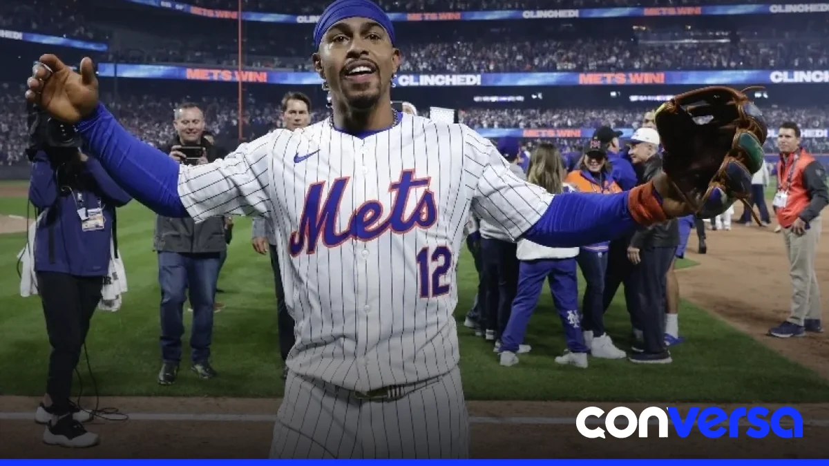 Francisco Lindor, jugador de los Mets, recibe el Premio Roberto Clemente 2026.