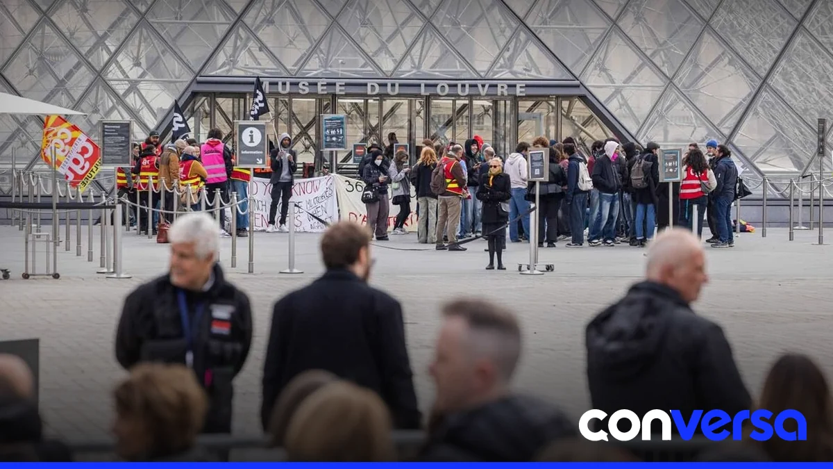 Imagen de una zona de París bajo toque de queda.