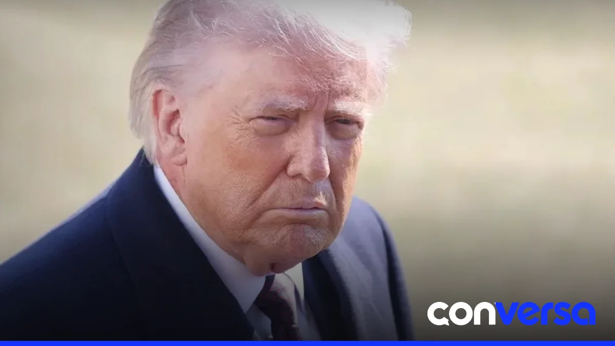 Fotografía de archivo de Donald Trump en Washington.